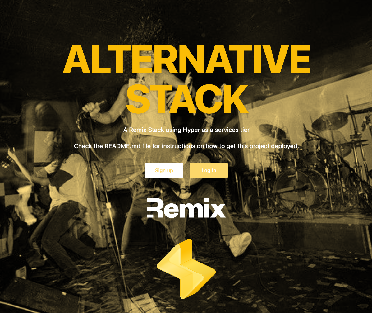 Introducing the Alternative Stack: A Hyper Remix Stack⚡️+💿=✨